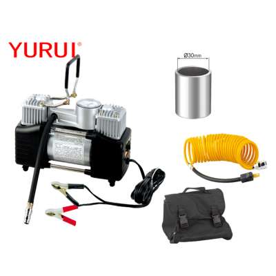 DC12V Double cylinder air pumpTruck tyre air compressor portable air compressor